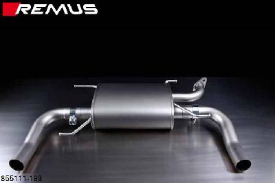 855111 198, Suzuki Swift Sport, type NZ, Year 2012- , 1.6l 100 kW (M16A), Remus Sport exhaust for L/R system (without tail pipes)