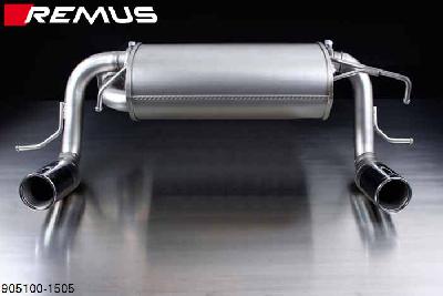 905100 1505, Toyota MR-2, type W3, Year 2000- , 1.8l VTI 103 kW, Remus Sport exhaust L/R, with 2 tail pipes round 90 mm