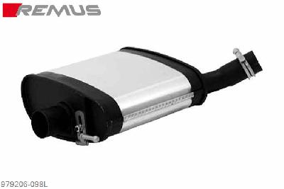 979206 098L, Volvo S80 V8 Sedan, Year 2006- , 4.4l V8 232 kW, Remus Sport exhaust left (without tail pipes)