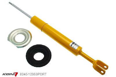 8240-1235SPORT, Koni Sport schokdemper Vooras, Audi S/RS S4 (B6 en B7, 8E) Sedan, Avant 4.2 V8 Quattro, 2003-2007, Demping instelbaar, alleen voor montage (in uitgebouwde toestand), Standaard lengte , verlaging tot max. -40mm