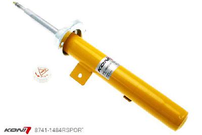 8741-1484RSPORT, Koni Sport schokdemper Vooras rechts, BMW Coupe (E92), 2006-2012, Excl. 4WD (xi+xd+xDrive), incl. M-Technik, Demping instelbaar  d.m.v. stelknop, Standaard lengte , verlaging tot max. -40mm