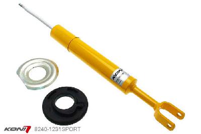 8240-1231SPORT, Koni Sport schokdemper Achteras, BMW Hatchback, Coupe, Cabrio, 09/2004-2011, 116i, 118i, 120i, 125i, 130i, 135i, 116d, 118d, 120d, 123d, excl. M Coupe, Demping instelbaar, alleen voor montage (in uitgebouwde toestand), Standaard lengte , verlaging tot max. -40mm