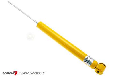 8040-1343SPORT, Koni Sport schokdemper Achteras, BMW Sedan, Touring 325xi, 330xi, 330xd, 2000-2005, Demping instelbaar, alleen voor montage (in uitgebouwde toestand), Standaard lengte , verlaging tot max. -40mm