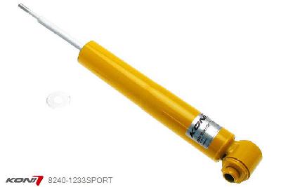 8240-1233SPORT, Koni Sport schokdemper Achteras, BMW Touring (E61) excl. Xi, 06/2003-2010, 520i, 523i, 525i, 530i, 520d, 540i, 545i, 550i, 525d, 530d, 535d excl. niveauregeling, Demping instelbaar, alleen voor montage (in uitgebouwde toestand), Standaard lengte , verlaging tot max. -40mm