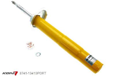 8741-1341SPORT, Koni Sport schokdemper Vooras, BMW Touring 4 en 6 cyl., 03/1997-2004, incl. M-Technik, excl. EDC (Electronic Damper Control) en niveauregeling, Demping instelbaar  d.m.v. stelknop, Standaard lengte , verlaging tot max. -40mm