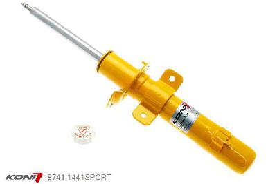 8741-1441SPORT, Koni Sport schokdemper Vooras, Ford Wagon, 09/2000-2007, 4 cyl. excl. Diesel excl. niveauregeling, Demping instelbaar  d.m.v. stelknop, Standaard lengte , verlaging tot max. -40mm