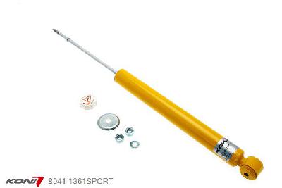 8041-1361SPORT, Koni Sport schokdemper Achteras, Honda Europe (FN, FK) 1.4i, 1.8i, 2.2CDi excl. 'R', 2006-2012, Demping instelbaar  d.m.v. stelknop, Standaard lengte , verlaging tot max. -40mm