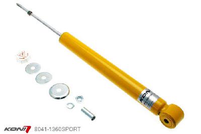 8041-1360SPORT, Koni Sport schokdemper Achteras, Honda Hybrid, 2006-2012, Demping instelbaar  d.m.v. stelknop, Standaard lengte , verlaging tot max. -40mm