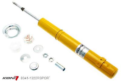 8041-1322RSPORT, Koni Sport schokdemper Vooras rechts, Honda Sedan, 2003-2008, 2.0, 2.2CTDi, 2.4, 3.0 V6, excl. Type 'R' 2.0-16V 220Hp, Demping instelbaar  d.m.v. stelknop, Standaard lengte , verlaging tot max. -40mm