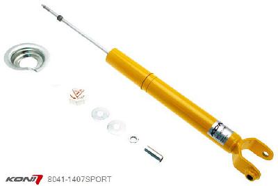 8041-1407SPORT, Koni Sport schokdemper Achteras, Honda Sedan, 2008-2014, 2.0i, 2.4i, 2.2i-DTEC, Demping instelbaar  d.m.v. stelknop, Standaard lengte , verlaging tot max. -40mm