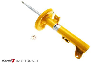 8741-1412SPORT, Koni Sport schokdemper Vooras, Mercedes Sedan, 06/2000-2006, excl. 4Matic, Demping instelbaar  d.m.v. stelknop, Standaard lengte , verlaging tot max. -40mm