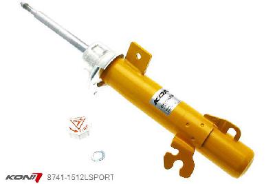 8741-1512LSPORT, Koni Sport schokdemper Vooras links, Mini Roadster Cooper (S, SD), 2012-2014, incl. JCW (R59), Demping instelbaar  d.m.v. stelknop, Standaard lengte , verlaging tot max. -40mm