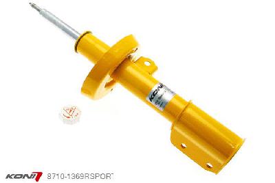 8710-1369RSPORT, Koni Sport schokdemper Vooras rechts, Opel Astra G Sedan, Hatchback, 03/1998-04/2004, Demping instelbaar  d.m.v. stelknop, Standaard lengte , verlaging tot max. -40mm