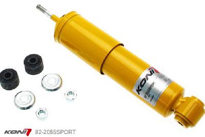 82-2085SPORT, Koni Sport schokdemper Vooras, Opel Manta B en CC incl. GT en E en GSi, 1976-1988, L-max: -40 mm, Demping instelbaar, alleen voor montage (in uitgebouwde toestand), Standaard lengte , verlaging tot max. -40mm