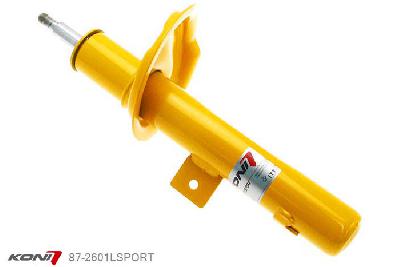 87-2601LSPORT, Koni Sport schokdemper Vooras links, Peugeot 306, 03/1993-06/2002, 1.9D+TD, 2.0HDi, 2.0+-16V, incl. Cabrio, Voor-as gewicht tot 950 kg, Demping instelbaar, alleen voor montage (in uitgebouwde toestand), Standaard lengte , verlaging tot max. -40mm