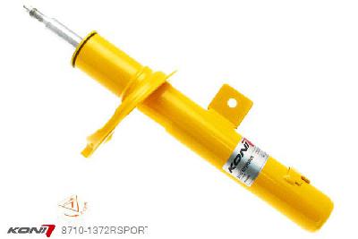 8710-1372RSPORT, Koni Sport schokdemper Vooras rechts, Peugeot 206 CC, 01/2001-2006, Demping instelbaar  d.m.v. stelknop, Standaard lengte , verlaging tot max. -40mm
