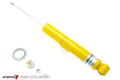 8241-1273LSPORT, Koni Sport schokdemper Achteras, Porsche 911 (993) Turbo, 03/1995-09/1997, excl. Bilstein OEM sportophanging, Demping instelbaar  d.m.v. stelknop, Standaard lengte , verlaging tot max. -40mm