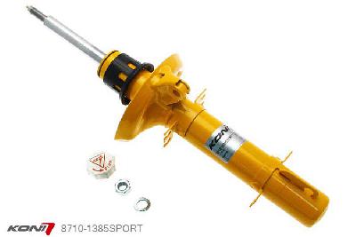 8710-1385SPORT, Koni Sport schokdemper Vooras, Skoda Octavia 1 RS Sedan, 2000-2004, Demping instelbaar  d.m.v. stelknop, Standaard lengte , verlaging tot max. -40mm