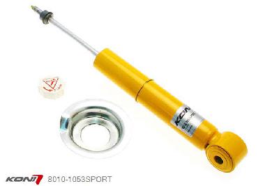 8010-1053SPORT, Koni Sport schokdemper Achteras, Subaru Legacy (Liberty) 2.0, 3.0, 3.0R incl. GT Wagon, 2005-2009, Demping instelbaar  d.m.v. stelknop, Standaard lengte , verlaging tot max. -40mm