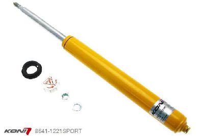 8641-1221SPORT, Koni Sport schokdemper Achteras, Toyota MR2 en Silver 2.0 TC (SW20), 1990-09/1996, Demping instelbaar  d.m.v. stelknop, Standaard lengte , verlaging tot max. -40mm