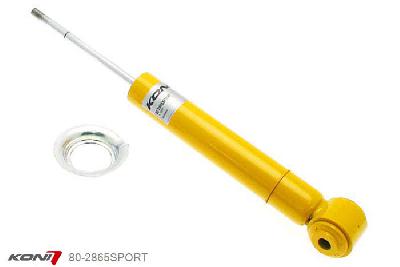 80-2865SPORT, Koni Sport schokdemper Achteras, Toyota Wagon, 2003-2007, (T25), Demping instelbaar, alleen voor montage (in uitgebouwde toestand), Standaard lengte , verlaging tot max. -40mm