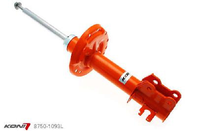 8750-1093L, Koni STR.T schokdemper Vooras links, Fiat Grande Punto (Evo) 09/2005-2014, excl. Sport ophanging, , Standaard lengte , verlaging tot max. -40mm