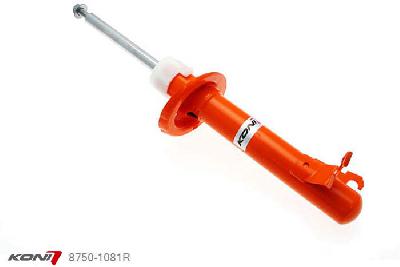 8750-1081R, Koni STR.T schokdemper Vooras rechts, Ford Fiesta 04/2002-2008, , Standaard lengte , verlaging tot max. -40mm