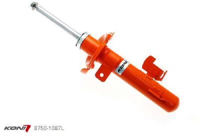 8750-1087L, Koni STR.T schokdemper Vooras links, Ford Sedan en Hatchback 11/2004-2011, excl. ST, , Standaard lengte , verlaging tot max. -40mm