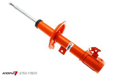 8750-1092R, Koni STR.T schokdemper Vooras rechts, Opel 1.0, 1.2, 1.3 CDTi 09/2007-2013, , Standaard lengte , verlaging tot max. -40mm