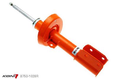 8750-1028R, Koni STR.T schokdemper Vooras rechts, Opel Astra G OPC 2.0-16V 2000-2003, , Standaard lengte , verlaging tot max. -40mm