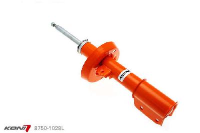 8750-1028L, Koni STR.T schokdemper Vooras links, Opel Astra G Sedan, Hatchback 03/1998-04/2004, , Standaard lengte , verlaging tot max. -40mm