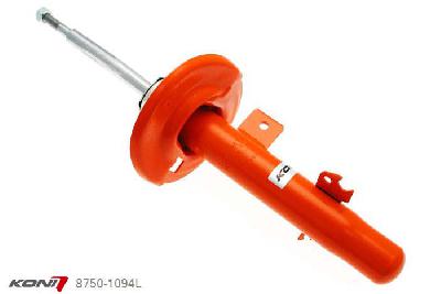 8750-1094L, Koni STR.T schokdemper Vooras links, Peugeot 207 Hatchback 2006-2014, 1.4, 1.4VTi, 1.4 HDi, , Standaard lengte , verlaging tot max. -40mm