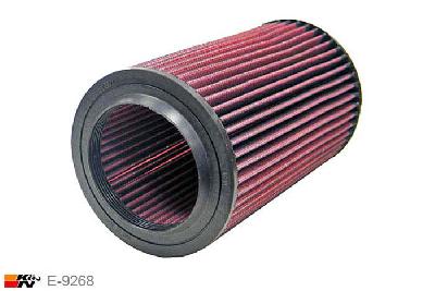 E-9268 K&N Luchtfilter Buitendiameter 140 mm , Binnendiameter 95 mm , Hoogte 251 mm, Alfa Romeo 156 3.2 GTA V6, 250PK, 2001-2006
