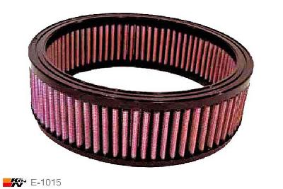 E-1015 K&N Luchtfilter Buitendiameter 203 mm , Binnendiameter 171 mm , Hoogte 62 mm, Alfa Romeo 33 1.2, 75PK, 1983-1990
