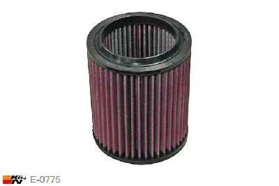 E-0775 K&N Luchtfilter Buitendiameter 146 mm , Binnendiameter 102 mm , Hoogte 184 mm, Audi A8 3.2, 2005-2009