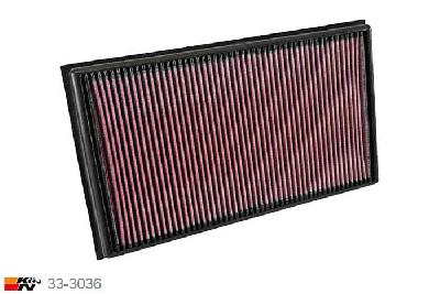 33-3036 K&N Luchtfilter, Audi S/RS RS3 2.5 TDi, 2015-2016