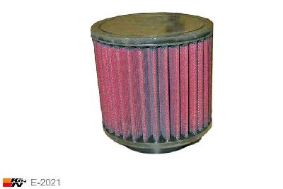 E-2021 K&N Luchtfilter Buitendiameter 130 mm , Binnendiameter 128 mm , Hoogte 117 mm, BMW 118i 2.0, 2004-2011