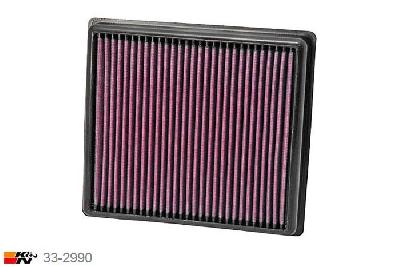 33-2990 K&N Luchtfilter, BMW 218D 2.0 excl. Active Tourer, 2014-2015