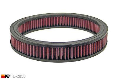 E-2850 K&N Luchtfilter Buitendiameter 286 mm , Binnendiameter 241 mm , Hoogte 48 mm, BMW 318 1.8 carb,, 1975-80