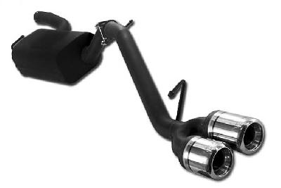Ulter Sport, Einddemper, Staal, Dubbel Rond 80mm, Ford, FOCUS II, 1.4 16V 59kW, 1.6 16V 74/85kW, 1.8 16V 92kW, 2.0 16V 107kW, 1.8 TDCi 85 kW, 2005-, HATCHBACK, Past op originele middendemper/katalysator