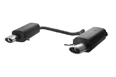 Ulter Sport, Einddemper L+R, Staal, Enkel Ovaal 120x80mm, Mazda, MAZDA 6 facelifting, 1.8 88kW, 2.0 108kW, 2.0TD 89/105kW, 2.5 125kW, 2007-, SEDAN. HATCHBACK, Past op originele middendemper/katalysator