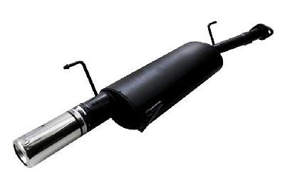 Ulter Sport, Einddemper, Staal, Enkel Rond 80mm, Opel, ASTRA-G, 1.4 16V 66kW, 1.6 16V 74kW, 1.8 8V 55/62kW, 1.8 16V 85/92kW, 2.0 16V 100kW, 98- 03   COMBI, Past op originele middendemper/katalysator