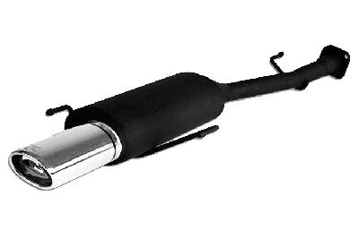 Ulter Sport, Einddemper, Staal, Enkel Ovaal 95x65mm, Opel, ASTRA-G, 1.4 16V 66kW, 1.6 16V 74kW, 1.8 8V 55/62kW, 1.8 16V 85/92kW, 2.0 16V 100kW, 98- 03   Hatchback, Past op originele middendemper/katalysator