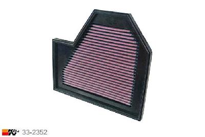 33-2352 K&N Luchtfilter, BMW M6 5.0 linkerkant, 2005-2011