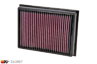 33-2957 K&N Luchtfilter, Citroen C4 2.0, 140PK, 2004-2009
