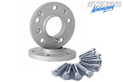 16mm Spoorverbreders, Ford, Mondeo IV (BA7), 06/2007-08/2014, Steek 5x108, Naafgat 63,4 mm, Prijs per set van 2 verbreders incl. 10 langere draadeinden