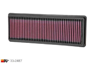 33-2487 K&N Luchtfilter, Fiat 500 1.4 USA Turbo, 2012-2014