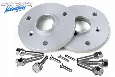 20mm Spoorverbreders, Peugeot, 106, 09/1991-, Steek 3x98, Naafgat 55,1 mm, Prijs per set van 2 verbreders incl. 6 langere wielbouten