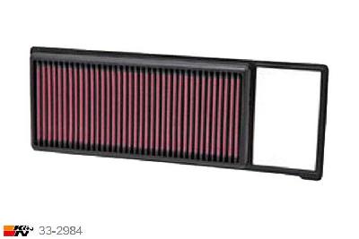 33-2984 K&N Luchtfilter, Fiat Doblo 1.3 OEM 51873070, 2010-2014