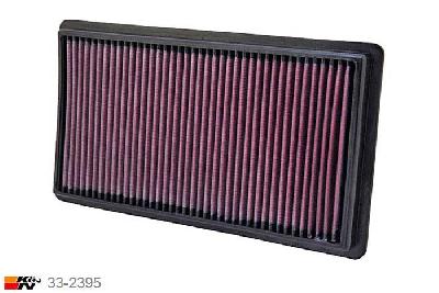 33-2395 K&N Luchtfilter Lengte 305 mm, Breedte 171 mm, Ford Fusion 3.5, 2010-2012